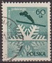 Poland 1957 Sports 60 GR Green Scott 759. Polonia 759. Uploaded by susofe